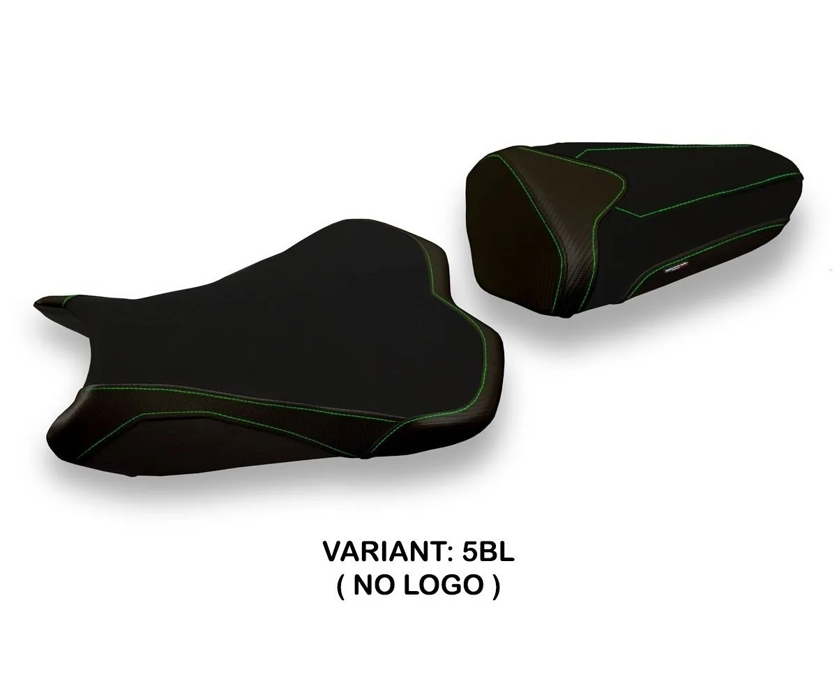 Seat saddle cover Riga 2 Black (BL) TPZ KAWASAKI NINJA ZX 10 R 2008 2010 XQ
