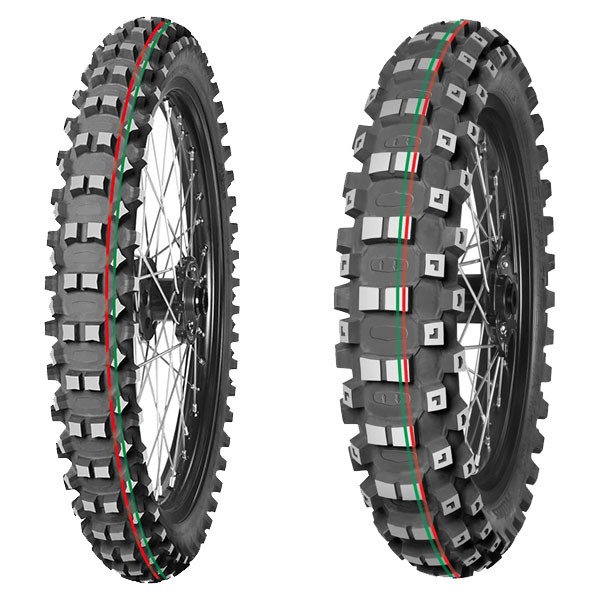TYRE PAIR MITAS 90/100-21 57M + 90/100-14 49M TERRA FORCE-MX MH (NHS)