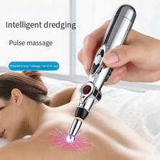Electronic Acupuncture Pen Tens Meridian Point Body Energy Pain Relief Therapy~*