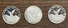 2026 1.5 Gram .999 Silver BU & Proof Mexico Libertad Tribute Rounds - LOT OF 3