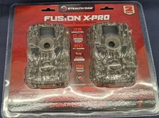 Stealth Cam Fusion X-Pro Cellular Trail Camera 2 Pack STC-FXWT Brand New