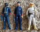 Vintage Lot Of 1980s Star Wars Bespin Figures 100% Original And Complete
