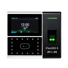 ZKTeco iFace302-S WiFi Face Fingerprint Identification Time Attendance Original