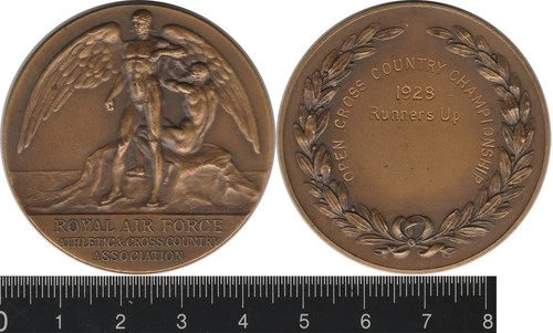 Great Britain: 1928 Royal Air Force Athletics & Cross Country Assoc prize medal