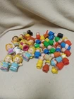 Vintage Fisher Price Little People Lot 37 Wooden & Plastic Peg Figures
