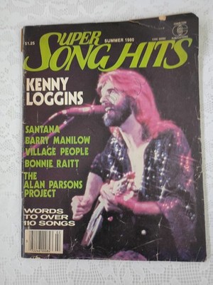 Vintage Super Hits Magazine SUMMER OF 1980 Featuring Kenny Logins cover 