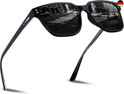 DADA-PRO Sonnenbrille Herren Polarisiert Damen Sonnenbrille Retro Verspiegelt