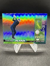 2026 Upper Deck Allure Golf Taking AIM Blue Viktor Hovland