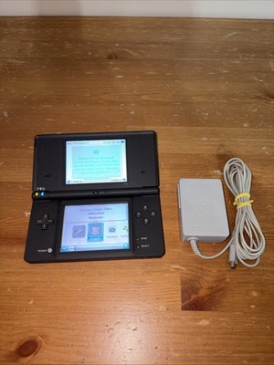 Nintendo DSi Black Handheld System w/ Charger & Stylus & Mystery Case Files Game