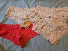 Lot Of 4 Vtg Victoria  s Secret The Lacie Panties Small