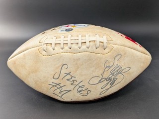 Snoop Dogg Signed AUTO Pittsburgh Steelers Football "Steelers #1 Fan" BAS RARE