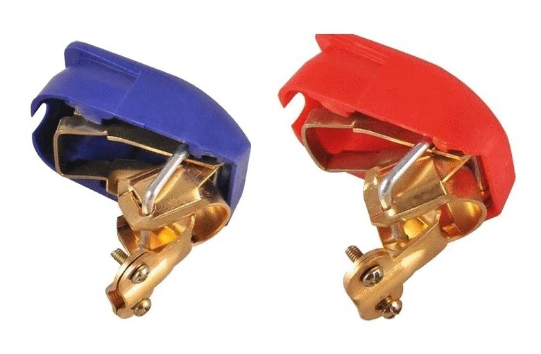 COSSES BATTERIE RAPIDES - LOT DE 2 COSSES 1 POSITIVE ET 1 NEGATIVE - Photo 1/1