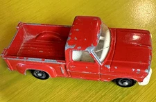 VINTAGE MATCHBOX CAR LESNEY ENGLAND #6 FORD PICKUP TRUCK RED