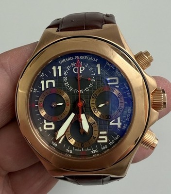 Girard Perregaux Evo 3 Chronograph 18k Rose Gold