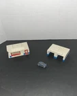 Vintage Lego System Town Plan 306 & 307 Volkswagen VW Showroom and Garage 1950’s