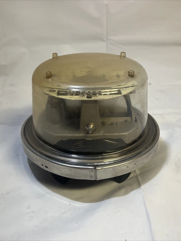 SCHLUMBERGER WATTHOUR METER KWH, J5S, 5 POINTER, 240V, 200A, FM 2S, ZERO RESET - Image 3 of 4