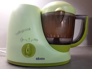 Beaba Babycook Food Maker Processor - Steam, Blend, Defrost, & Reheat
