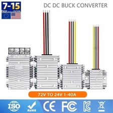 DC DC Buck Converter 72V To 24V 3A 5A 10A 15A 20A 40A Step Down Voltage Reducer
