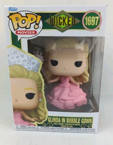 Funko Pop! Vinyl Movies Wicked #1697 - Glinda in Bubble Gown Vinyl Figure - NEW - 第 1/5 張圖片