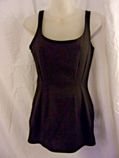 Hannah Marshall Silk Blend Little Black  Mini  Dress Elegant & Fitted Sz  4?