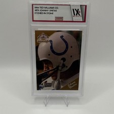 1994 Ted Williams Co. Johnny Unitas ES1 Etched in Stone Colts 1970