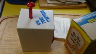 vintage Poynter "Post Mistress" novelty stamp licking machine