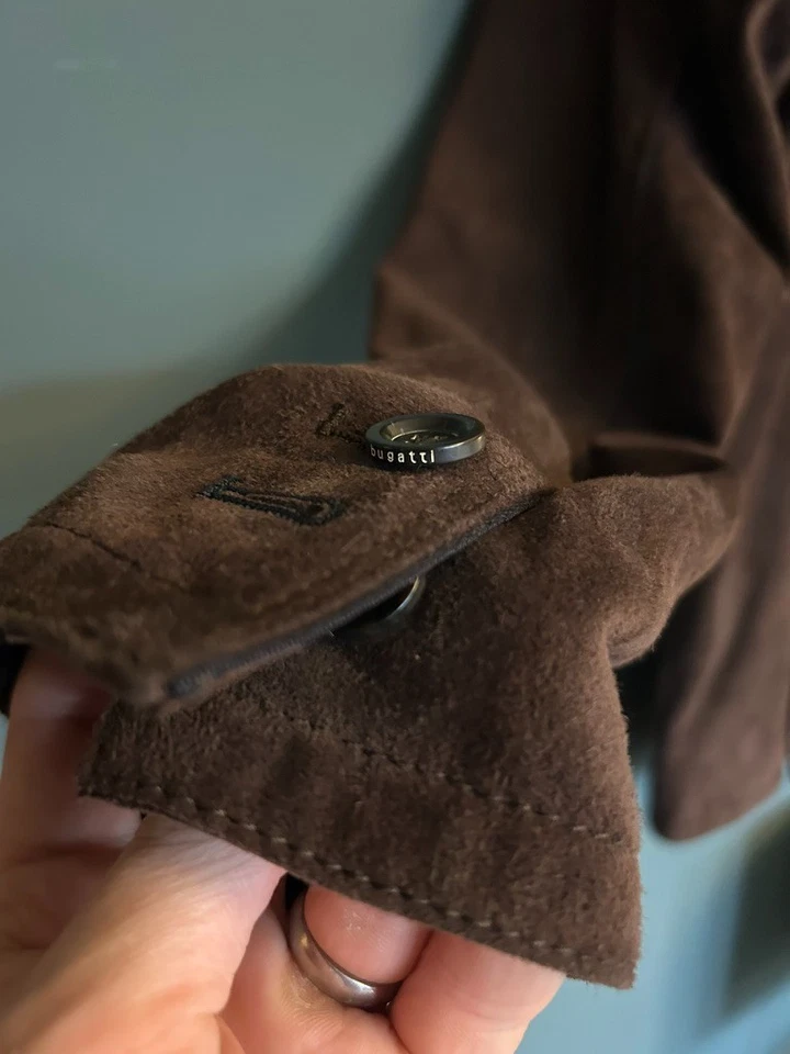 Bugatti Goat Suede Brown Jacket, size 50/40 - Image 4 of 4