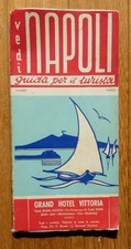 PUBBLICITA'-GUIDA-NAPOLI-VEDI NAPOLI- GUIDA PER IL TURISTA-1TALPUBLIC 1947-1°ED.