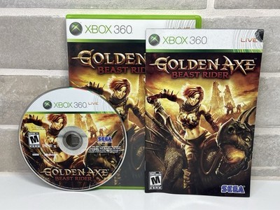 Golden Axe Beast Rider - Microsoft Xbox 360 - CIB Complete - Tested