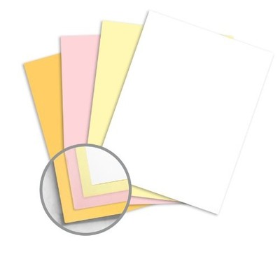 NCR Paper Brand Superior Multi-Colored Carbonless Paper - 8 1/2 x 11 in 21.3 lb 