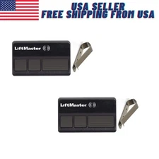 2 Pack LiftMaster 373LM 3-Button Security+ 315MHz Garage Door Remote Control