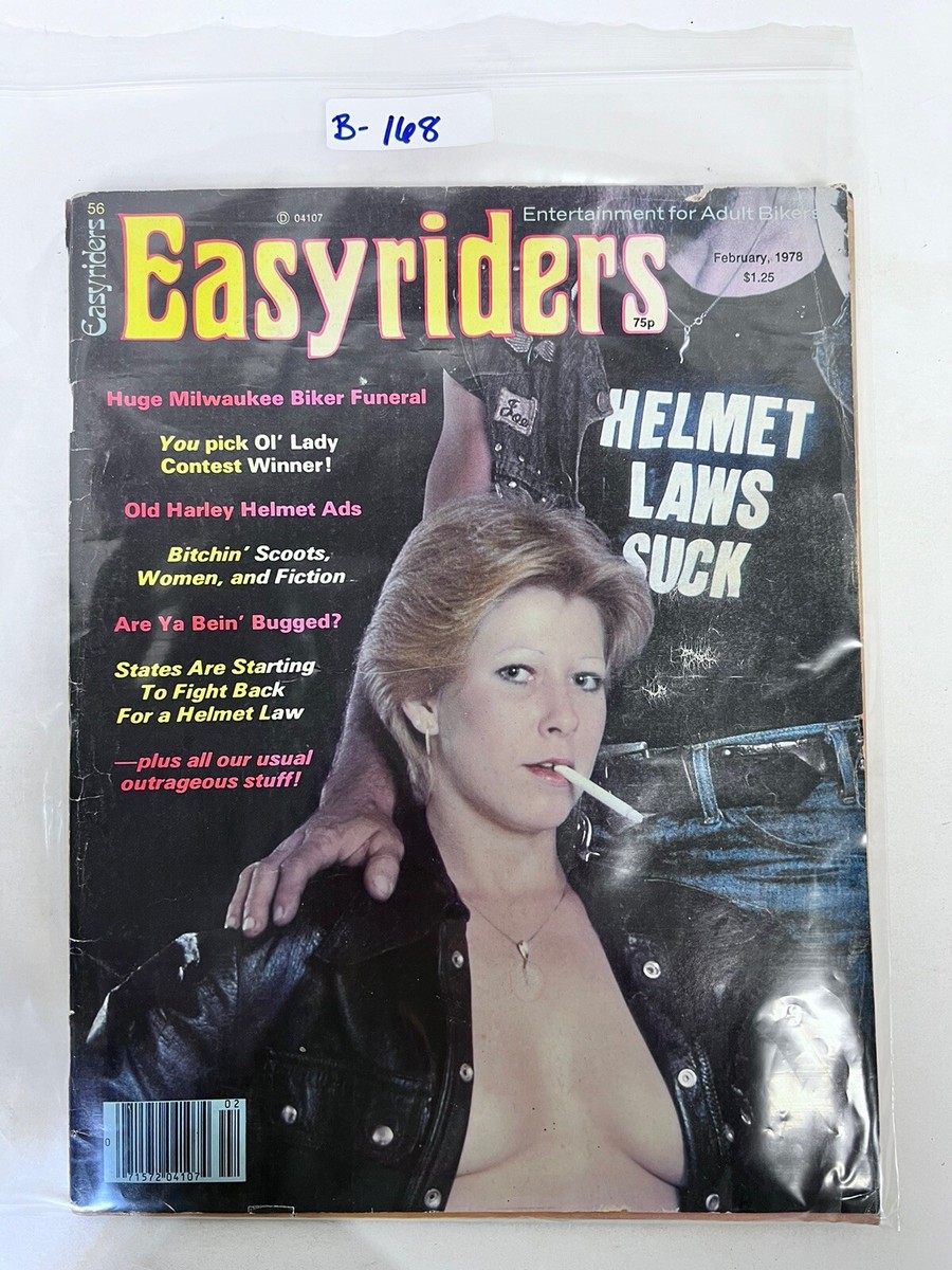 Easyriders イージーライダース 雑誌 DEVIDMANN ハーレー Easyriders Magazine February 1978 David Mann No. 56 Motorcycle