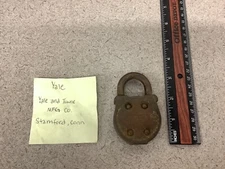 Antique Yale Padlock No Key