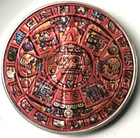 Aztec Calendar American Silver Eagle 1oz Limited Edition .999 Silver Dollar Coin