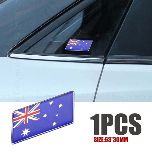 3D Metal Australia Flag Emblem Badge Sticker Car Body Bumper Decal Accessories - Picture 2 of 8