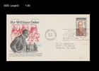 Medicine,William Osler,Father of Modern Medicine,physician,Canada 1969 FDC,Cover