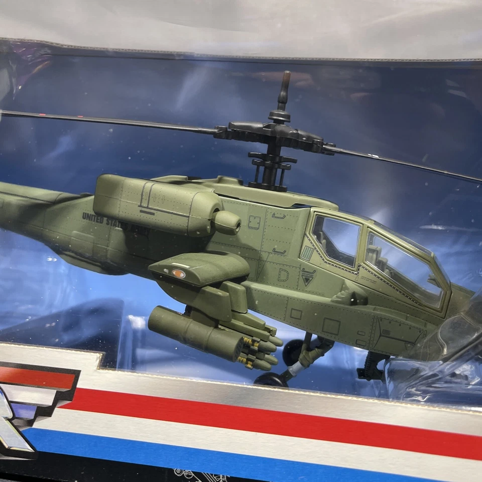 Air Power Diecast 1/40 Apache Attack Helicopter *NEW IN BOX* Toy Zone - Image 3 of 4