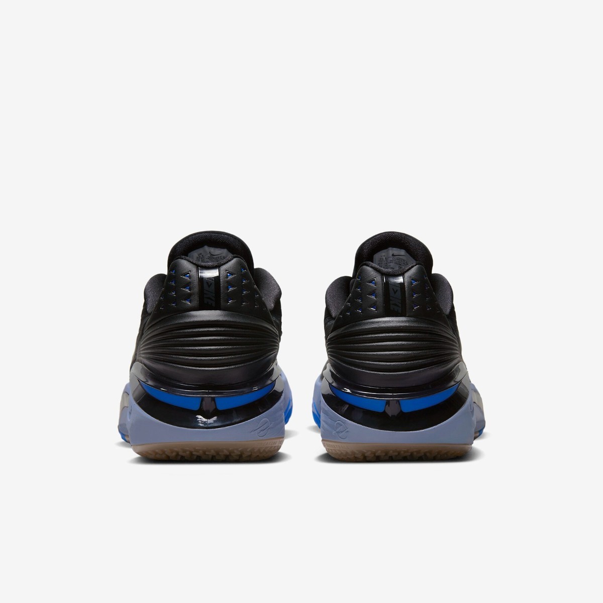 New Nike Air Zoom GT Cut 2 Basketball Shoes - Black / Racer Blue