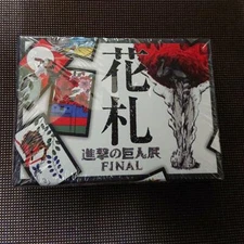 Attack on Titan Exhibition FINAL HANAFUDA Japanese Traditional Playing Cards