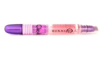 Bonne  Bell  CLIC IT Clear Shine Lip Gloss HYPE CHERRY STRAWBERRY - VERY RARE