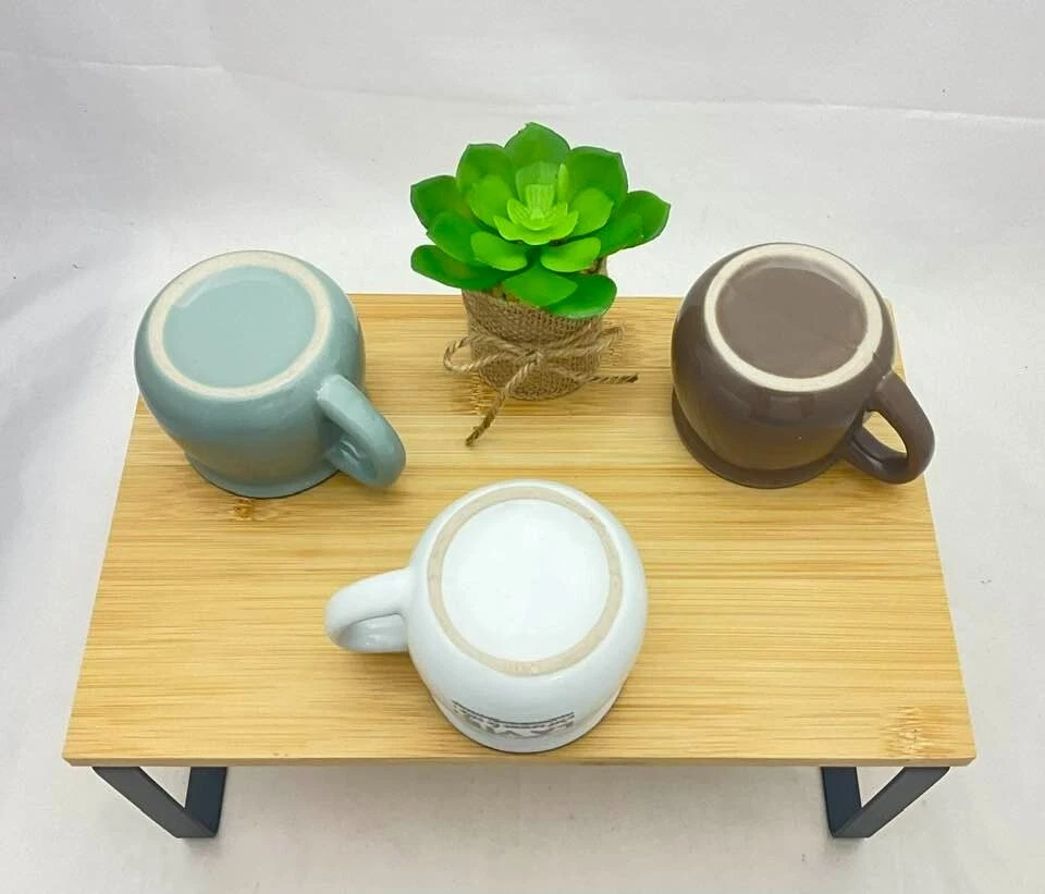 Home & Hobby ensemble de 3 tasses à café céramique La vie c'est comme un vélo - Photo 4/4