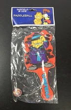 Garfield the Cat Vintage Paddle Ball Toy 2002 Sealed