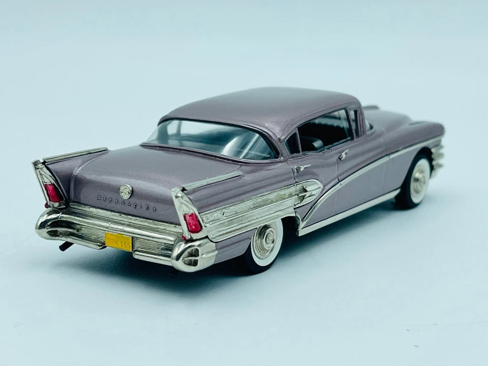 BROOKLIN BRK155 BUICK Roadmaster 75 4 Door Hartop 1958 Laurel Mist Metallic 1.43 - Photo 3/4
