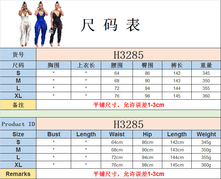 Image 71 - Women Sexy Spaghetti Strap Backless Lace Patchwork Ruffled Club Bodycon Jumpsuit