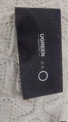 Ugreen 2 IN 4 Out USB 2.0(USB 2.0 Gen 1) Sharing Switch Box Black
