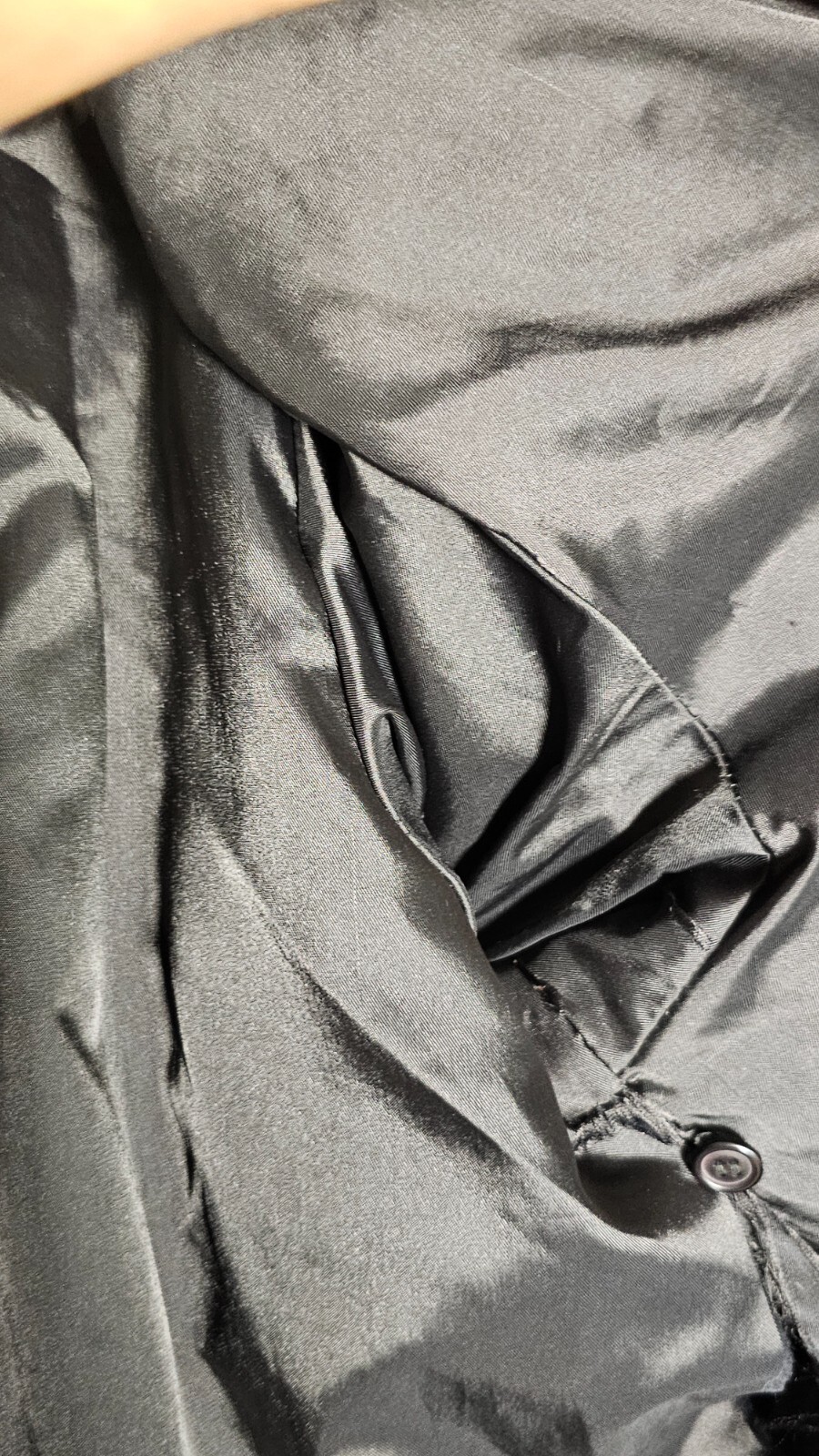 Elk Genuine Leather Jacket Large Lining Button Cl… - image 12