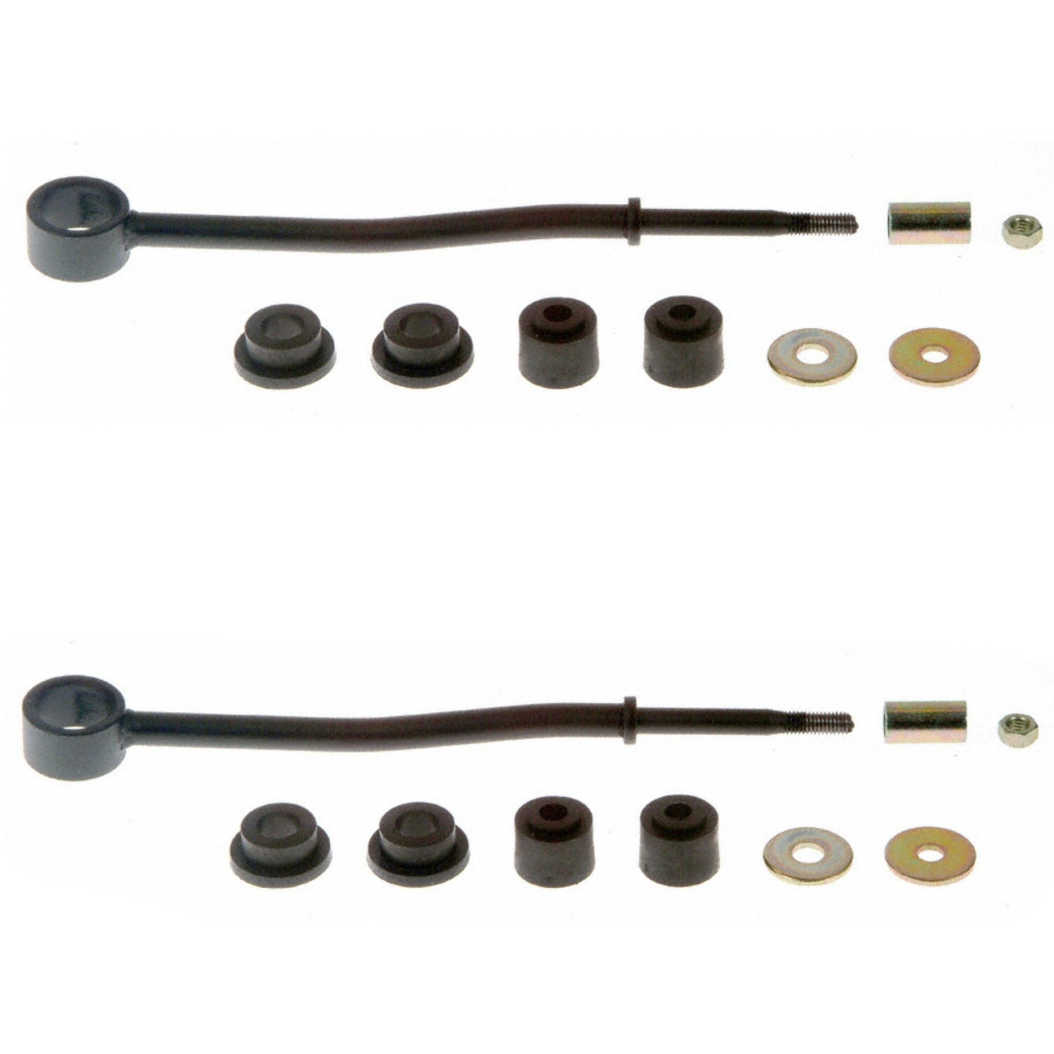 Pair Set 2 Rear Moog Suspension Stabilizer Bar Links For Ford F53 9497