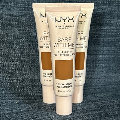 NYX PROFESSIONAL MAKEUP Bare With Me Tinted Skin Veil - Deep Mocha sealed