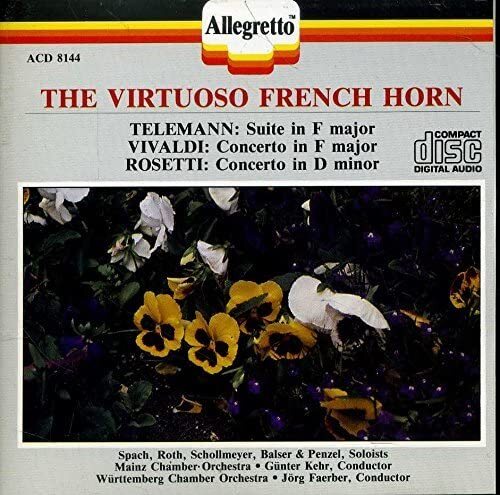 Kehr / Penzel / Spach Virtuoso French Horn (CD)
