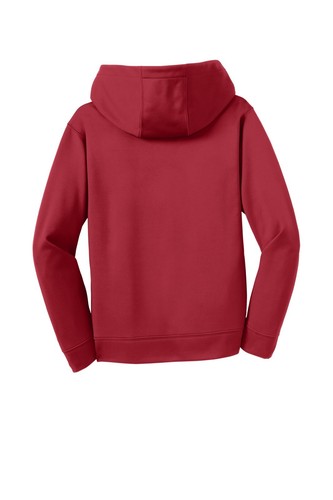 Sport-Tek YST244 Youth 100% Polyester Sport-Wick Fleece Hooded Pullover - Picture 24 of 45